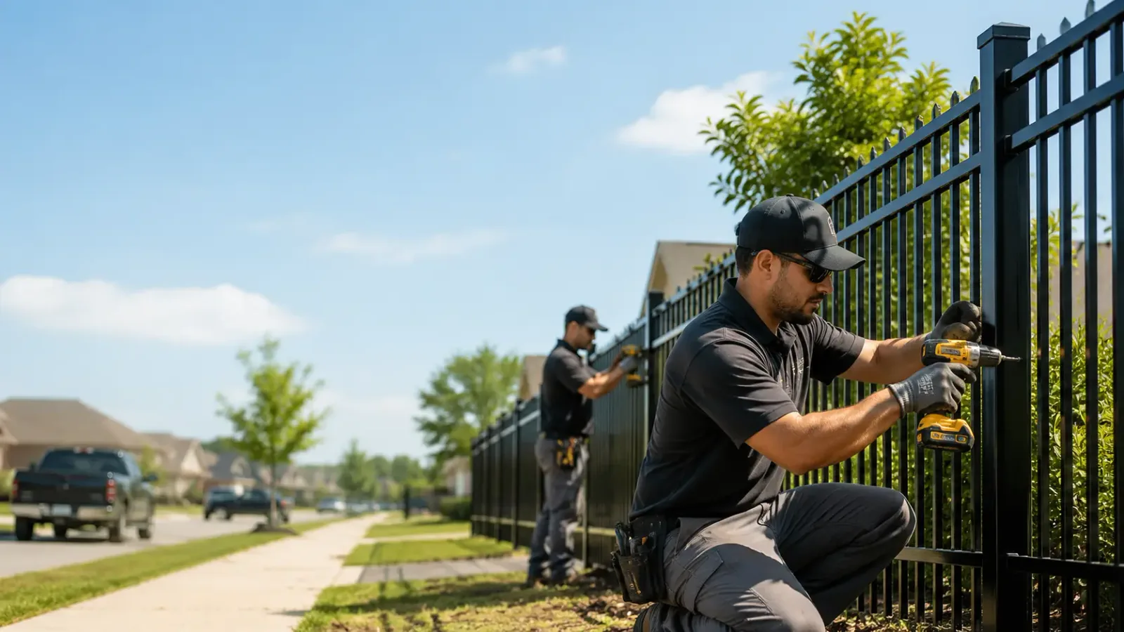 Metal Fence Installation in Baroda, MI